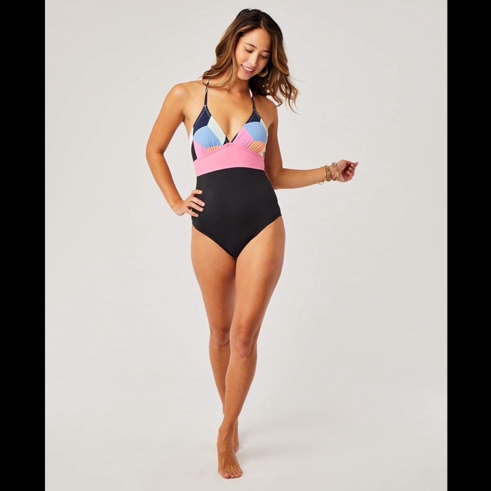 Carve Designs Dahlia One Piece Kalani Print XS